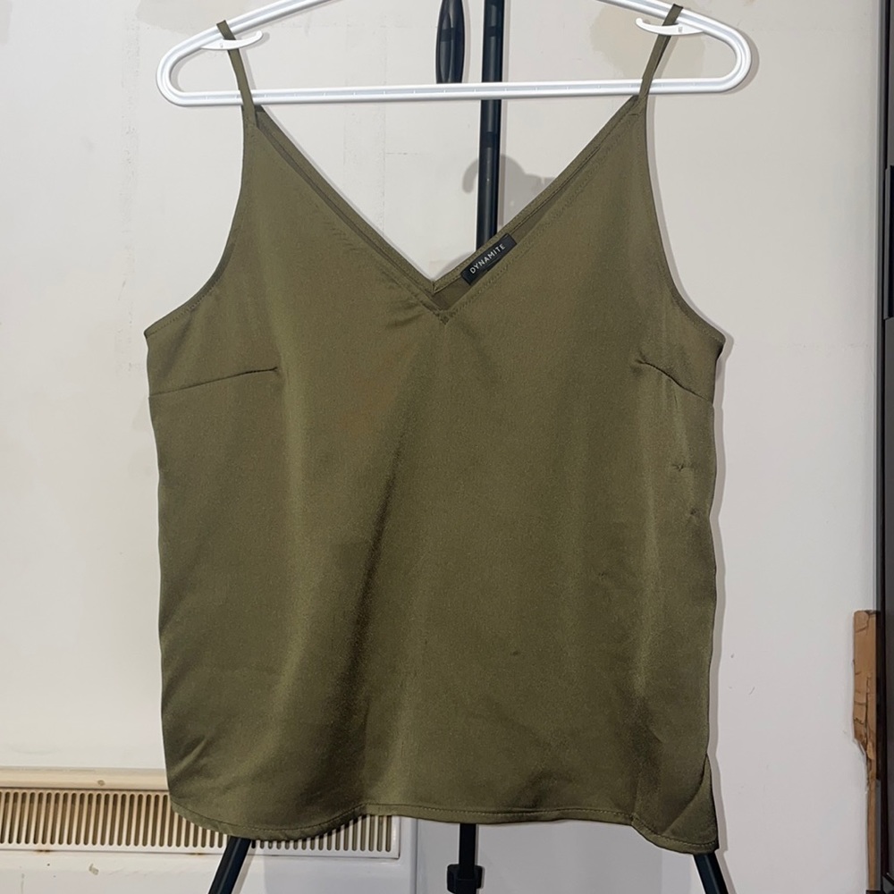 Khaki camisole